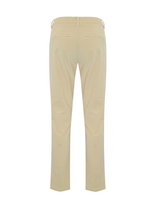 Pantalone Rosa Chino a costine bianco HAND PICKED | ROSA CO 02077101